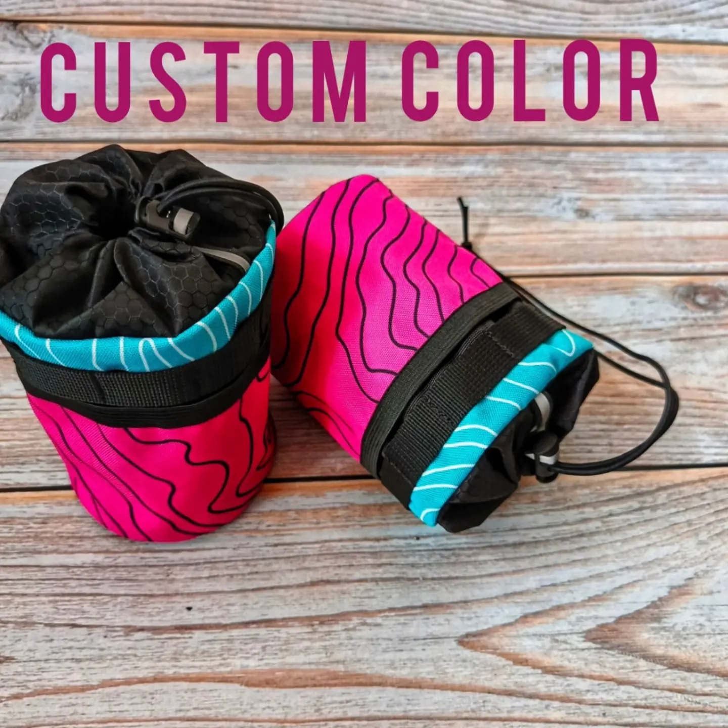 Ride farther with a custom Bike Feeder Bag. 🌈🚴
Keep your water bottle, snacks, phone, or gloves within easy reach.
@les